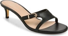 Stuart Weitzman Irene Slide Sandal in Black at Nordstrom Rack, Size 8.5