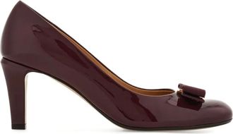Ferragamo 70mm Vara Bow pumps - Paars