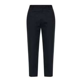 Jil Sander Heren, Broeken, Blauw, Maat: M Katoen
