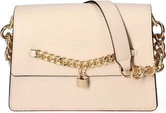 John Richmond Bolso de hombro de piel arrugada - Bags - Mujer - Beige - ONE SIZE