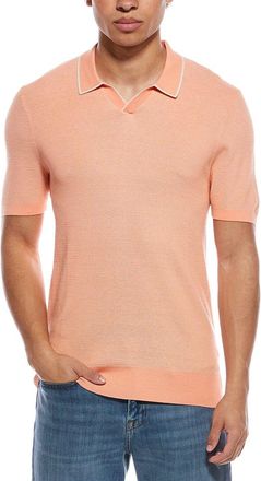 Raffi Silk-Blend Johnny Collar Shirt