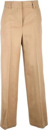Officine G&eacute;n&eacute;rale Wool Cashmere Trousers - Beige