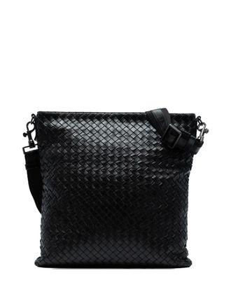 Bottega Veneta 2012-2025 Nappa Intrecciato VN crossbody bag - unisex - Nappa Leather - One Size - Black