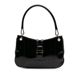 Gucci Pre-owned Womens Jackie Shoulder Bag - Black Leather - One Size