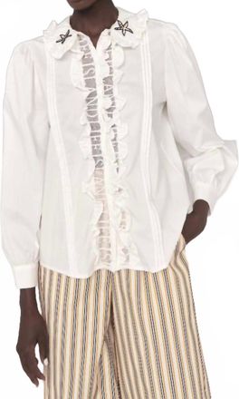 Celia B Maor Shirt In White