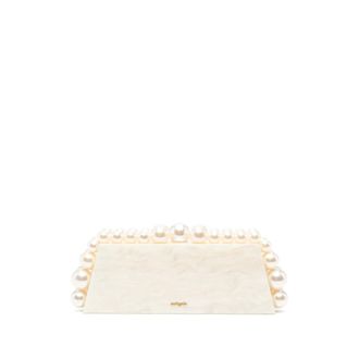 Cult Gaia Tassen, Dames, Beige, ONE Size, Eos Clutch