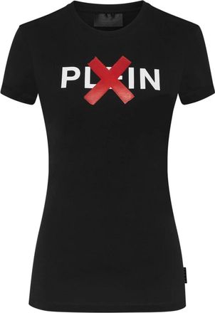 Philipp Plein T-Shirts - Dames - T-shirts - Zwart - XS - Tops