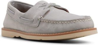 Sperry Top-Sider Authentic Original 2-Eye Ripple Boat Shoe in Light Grey at Nordstrom, Size 10.5