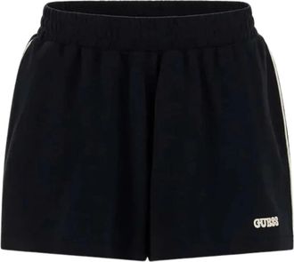 Guess Pantaloncino Clara - Dames - Bermuda - Zwart - XS - Polyester - Korte Broeken