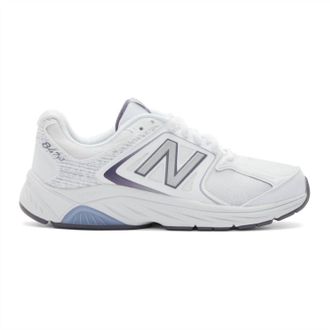 New Balance Womens 847 V3 Shoes In White/grape