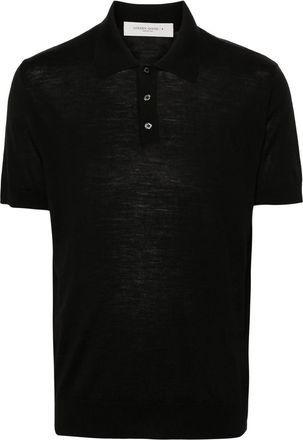 Golden Goose Golden MS Polo Knit Short Sleeves Merino Wool