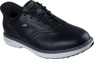 Skechers GO Golf Prestige Leather Mens BLACK Shoes - Size UK 11