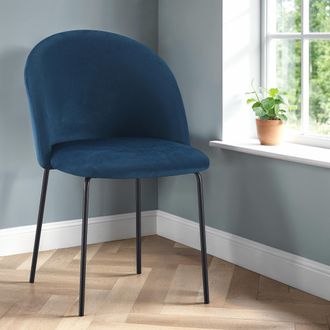 Seconique Boston Dining Chair in Blue