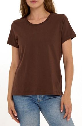Threads 4 Thought Emmy Essential Organic Cotton T-Shirt in Coffee at Nordstrom, Size X-Small