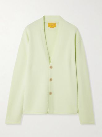 Guest In Residence Cardigan Oversize In Cashmere Everywear - Giallo