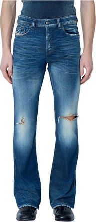 Diesel Heren, Jeans, Blauw, Maat: W28 Denim