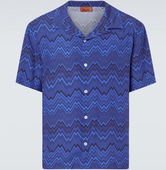 Missoni Camisa bowling en zigzag