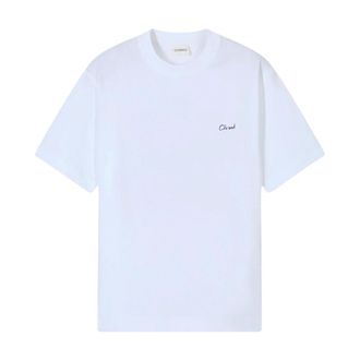 Closed Closed, T-Shirts, male, White, Size: L T-Shirts