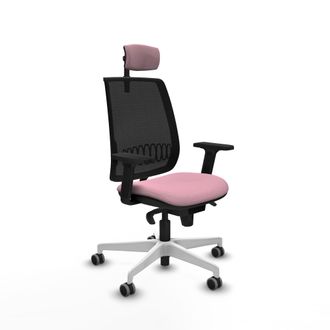 Piqueras y Crespo Silla De Oficina Piqueras Y Crespo Alares Negro Brazos Ajustables