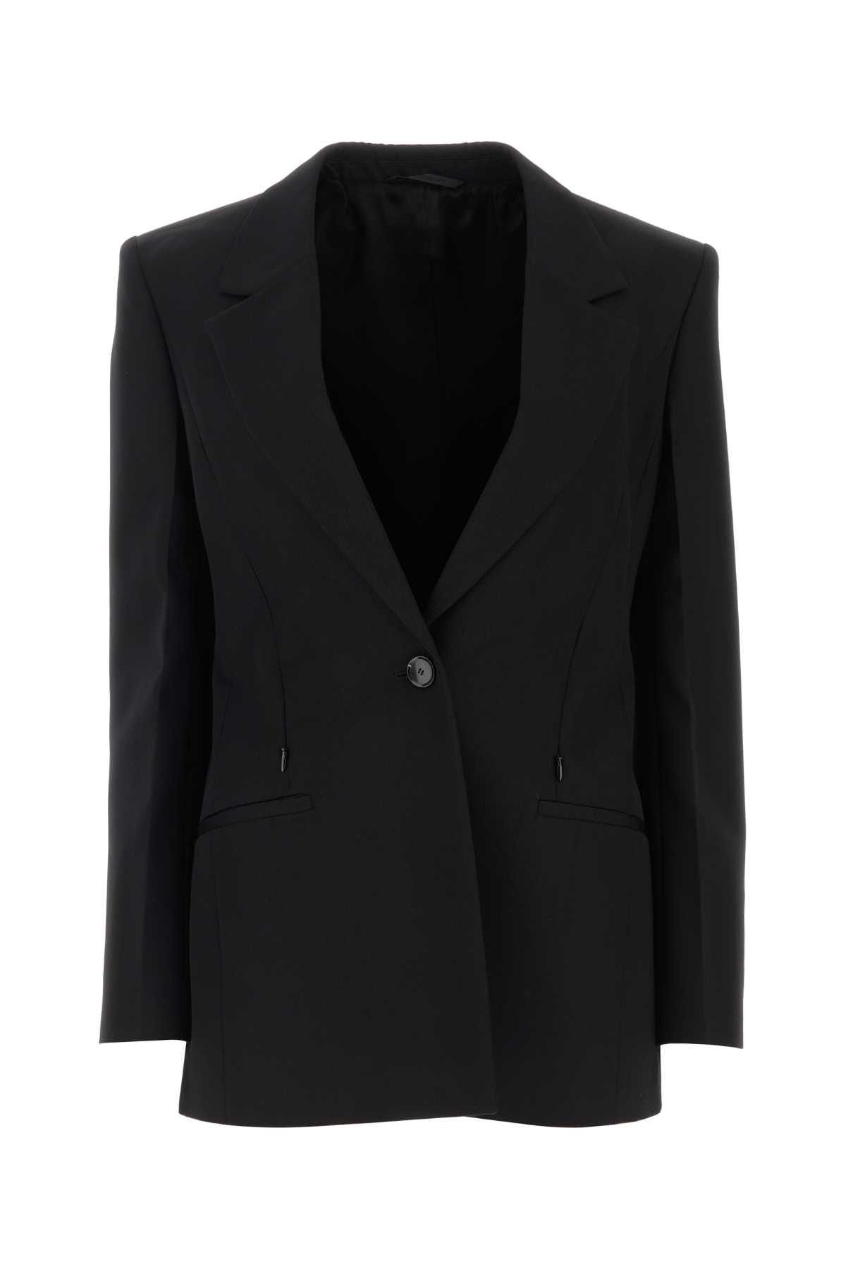 ジャケット GIVENCHY BLACK WOOL BLEND OVERSIZE BLAZER Givenchy Black Wool Blend Oversize Blazer - ShopStyle