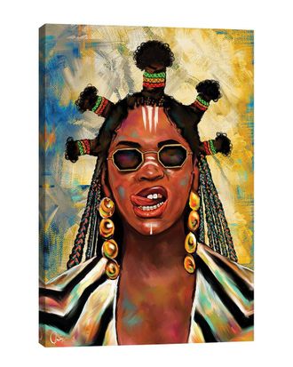 iCanvas Icanvas Black Is King Beyonce Wall Art By Crixtover Edwin