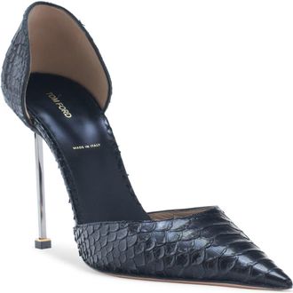 Tom Ford Stiletto dOrsay Pump in Black at Nordstrom, Size 10.5Us