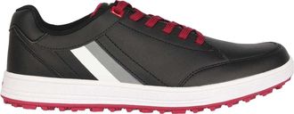 Slazenger Heren Leren Casual Golf Schoenen (Zwart)