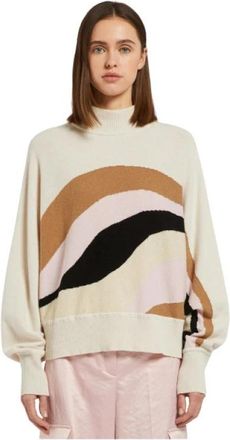 Marella Array Turtleneck Truien - Dames - Coltruien - Beige - L - Truien & Vesten
