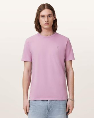 AllSaints Cotton Brace Brushed Cotton Slim Fit T-Shirt, Size: XXL