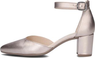 Gabor Elegante Leren Pump 340 - Dames - Pumps - Grijs - 43 EU - Leer - Schoenen