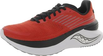 Saucony Mens Endorphin Shift 3 Running Shoes, Infrared/Black, 8.5