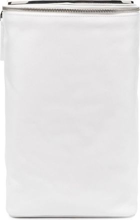 Diesel 1DR leather backpack - women - Calf Leather - OS - White