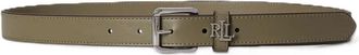 Ralph Lauren Cintura reversibile in pelle con logo - - Accessories - Donna - Verde - L