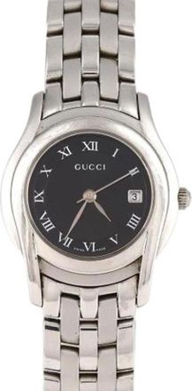 Gucci Pre-owned Watches, female, Black, Size: ONE SIZE Pre-owned Vintage Wristwatch