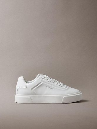Calvin Klein Zapatillas De Piel Con Logo Distintivo