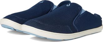 Olukai Nohea Mesh Mens Slip on Shoes Moonlit Ocean / Blissful Blue : 10.5 D - Medium, Canvas/Textile