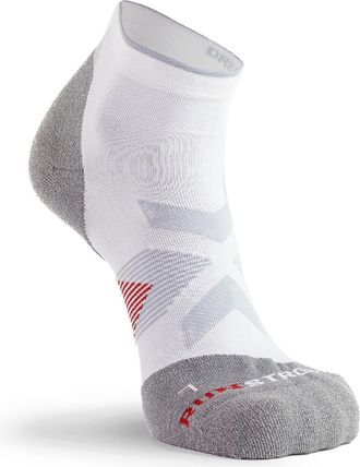 Fox River Arid Lightweight Quarter Crew Running Socks White S