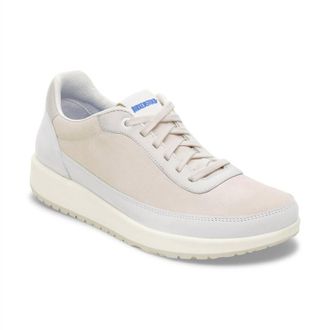 Birkenstock Womens Honnef City Shoe In Antique White