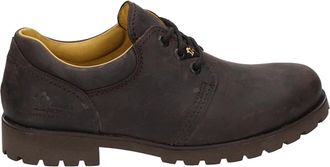 Panama Jack Casual Bruin Leren Herenschoenen - Heren - Veterschoenen - Bruin - 43 EU - Leer - Schoenen