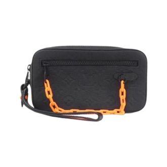 Louis Vuitton Pre-owned Clutches, female, Black, Size: ONE SIZE Pre-owned Pochette
