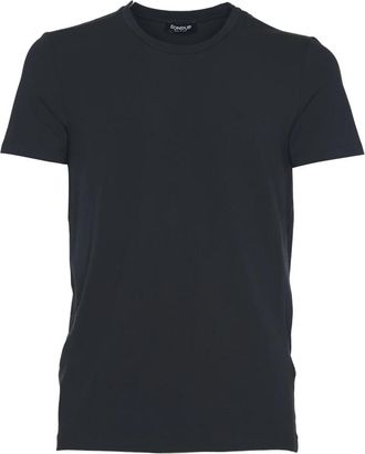 Dondup Stijlvol T-shirt - Heren - T-shirts - Zwart - S - Katoen - Tops
