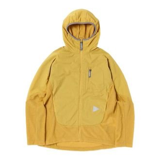 And Wander Light Jackets, male, Yellow, M, 19 Alpha Direct F/Z Hoodie