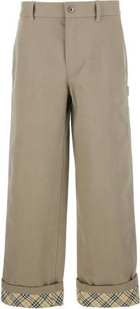 Burberry Cotton Carpenter Trousers, Brand Size 52 (Waist Size 35.8)