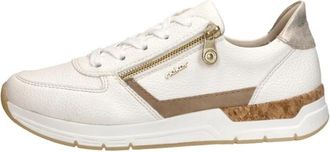 Rieker Sneakers Laag - Dames - Sneakers - Wit - 40 EU - Schoenen
