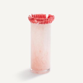 AM.PM Met de hand gesneden glazen vaas H26,5 cm, Eloria