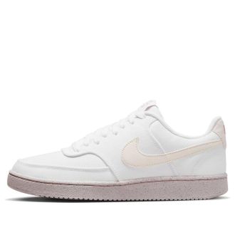 Nike (WMNS) Nike Court Vision Low Canvas Next Nature White Pink Oxford DJ6259-101
