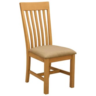 vidaXL Silla De Comedor 2 Uds. Madera De Roble S&oacute;lido Beige Vidaxl