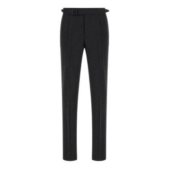 Pal Zileri Pantalones de Lana Pura - Trousers - Hombre - Gris - 2XL