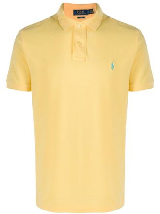 Ralph Lauren Yellow Embroidered Logo Polo