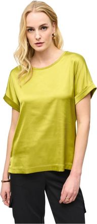 Joseph Ribkoff Stijlvolle Top met Uniek Design - Dames - T-shirts - Groen - M - Tops